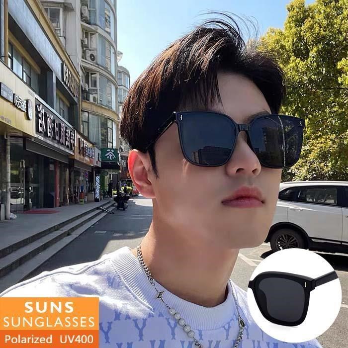 【SUNS】韓國明星/抖音TR系列款偏光墨鏡/太陽眼鏡 抗UV(11511)