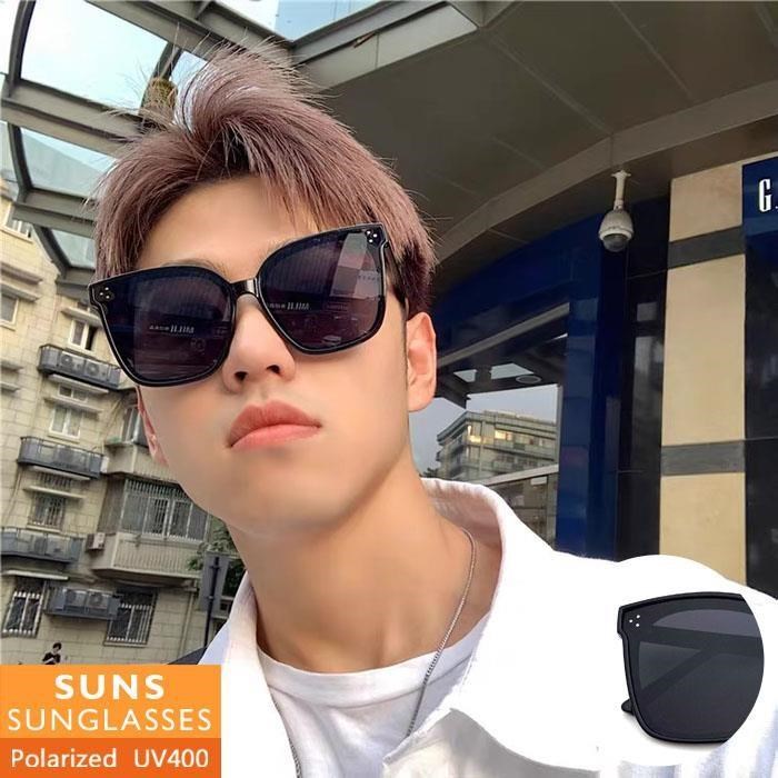 【SUNS】韓國明星/抖音款TR系列偏光墨鏡/太陽眼鏡 抗UV(11514)