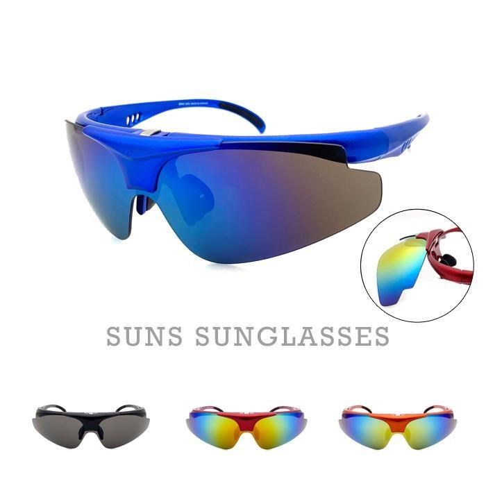 【SUNS】MIT上翻式防風/騎行/戶外休閒運動眼鏡/墨鏡 抗UV(82553)