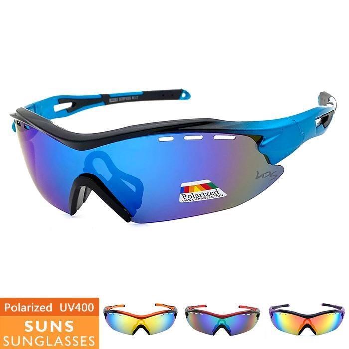 【SUNS】MIT REVO電鍍騎行/戶外休閒偏光運動眼鏡/墨鏡 抗UV(82203)