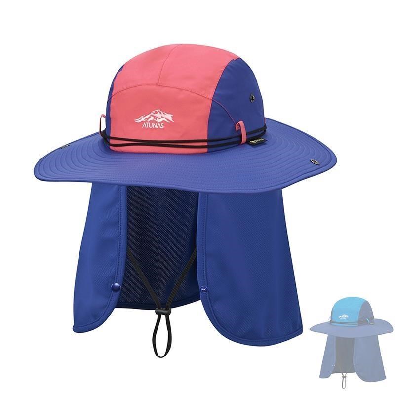 ATUNAS GORE-TEX大盤帽(附可拆遮陽片)(防水遮陽/登山帽/抗UV圓帽/歐都納)