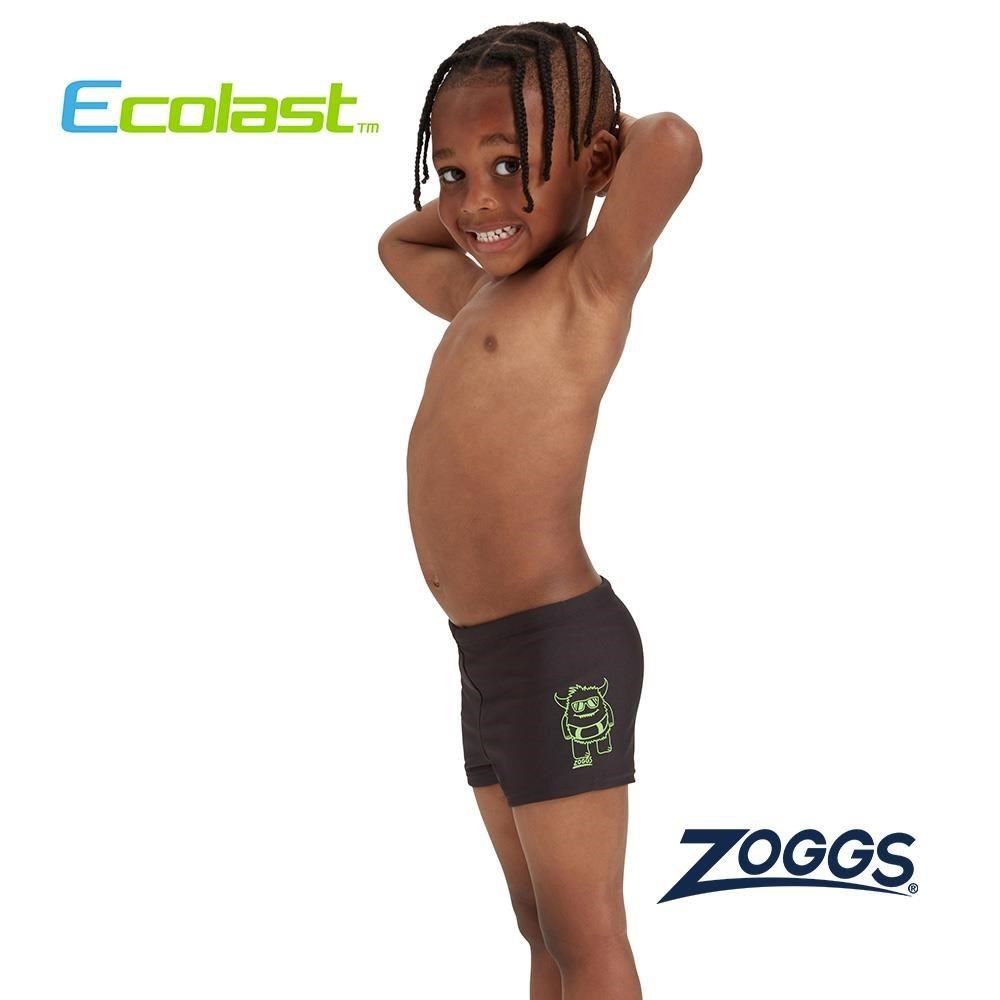 ZOGGS 幼童《牛角綠怪》環保四角泳褲