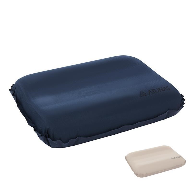 ATUNAS 3D TPU自動充氣舒壓枕(隨身枕/辦公午睡/小枕頭/旅行小憩/露營)