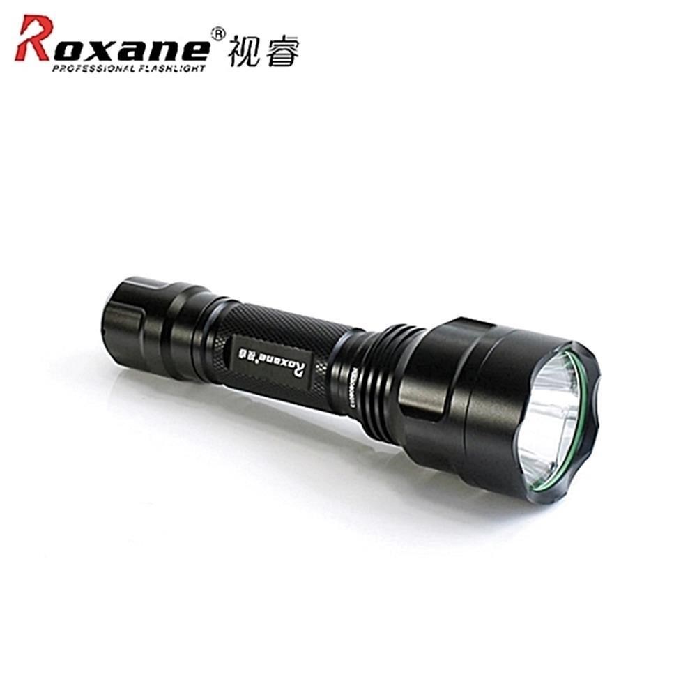 視睿Roxane美國CREE XPG2 R5強光LED手電筒組RX308(戰術攻擊頭;550流明