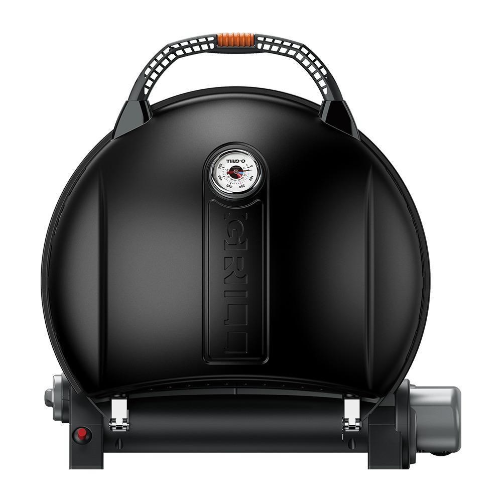 O-GRILL 900T-E美式時尚可攜式瓦斯烤肉爐-紳士黑