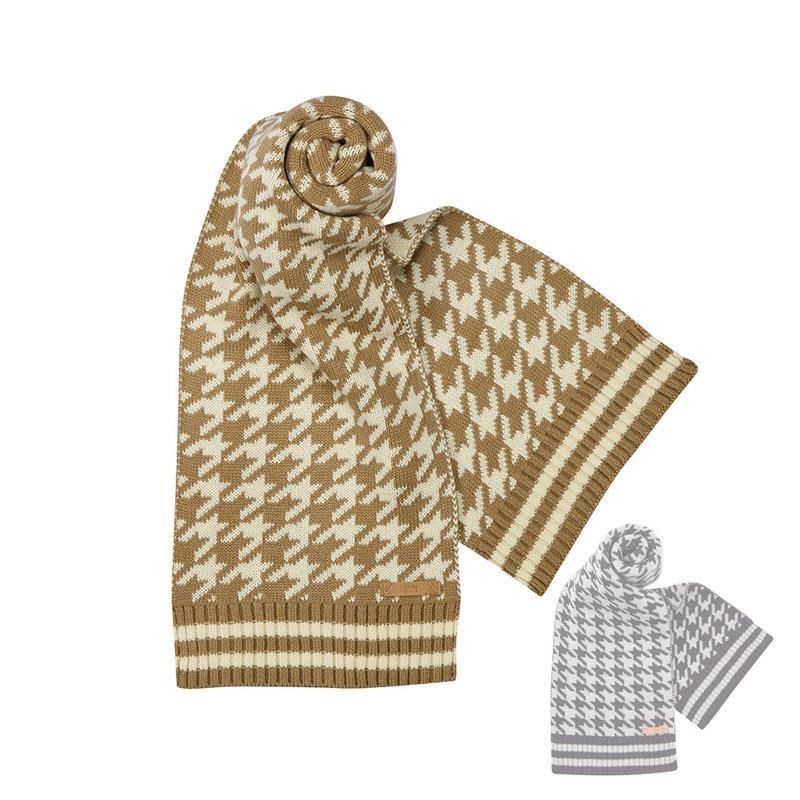 ATUNAS保暖圍巾(保暖/休閒旅遊/冬裝配件/禦寒衣物/千鳥格)
