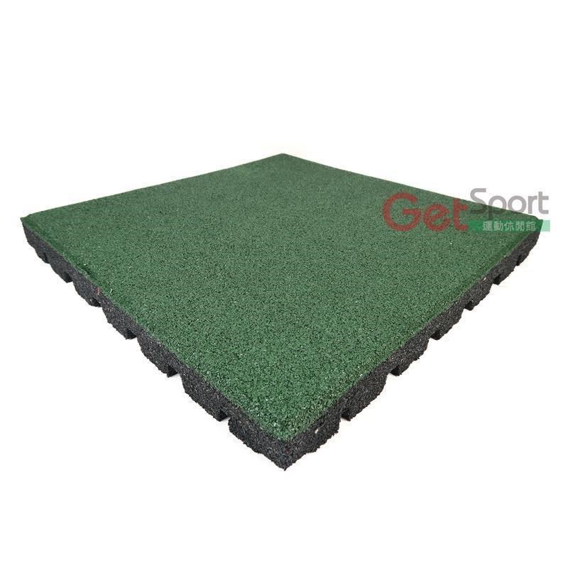 健身遊戲場地墊加厚5cm(緩衝墊/橡膠墊/彈性地墊/橡膠地磚/防滑/防撞/臺灣製)