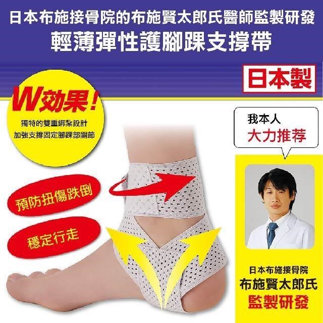 日本製【CERVIN】輕薄彈性護腳踝支撐帶~佈施接骨院醫師研發監製