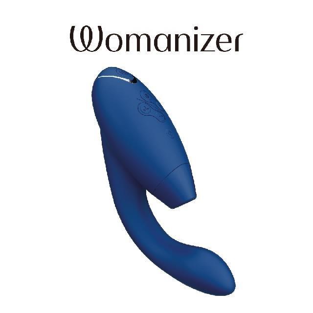 德國 Womanizer Duo2 震動吸吮愉悅器 | 藍莓