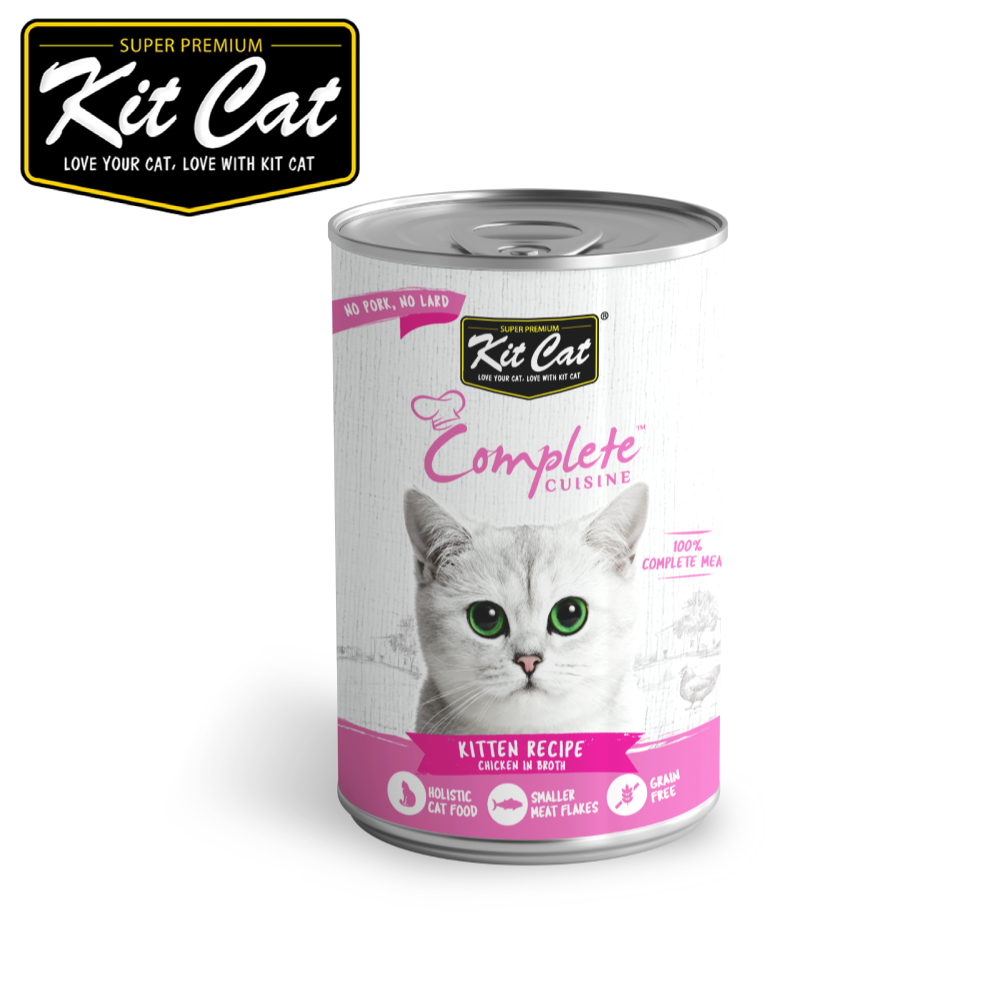 Kit Cat幼貓主食湯罐-雞肉 150gX24入