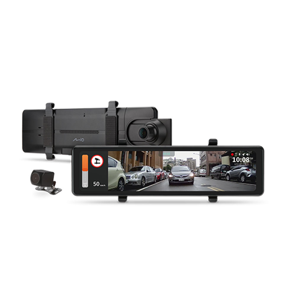 【MIO】DVR電子後視鏡 11.26 R810D 前4K後1080P 雙鏡頭行車記錄器 安裝費另計