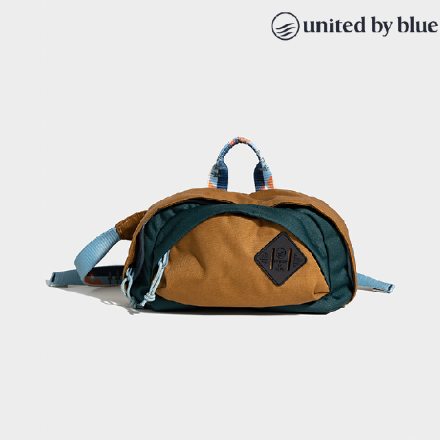 United by Blue 814-110 Utility Fanny Pack 防潑水多功能腰臀包 深綠+駝色
