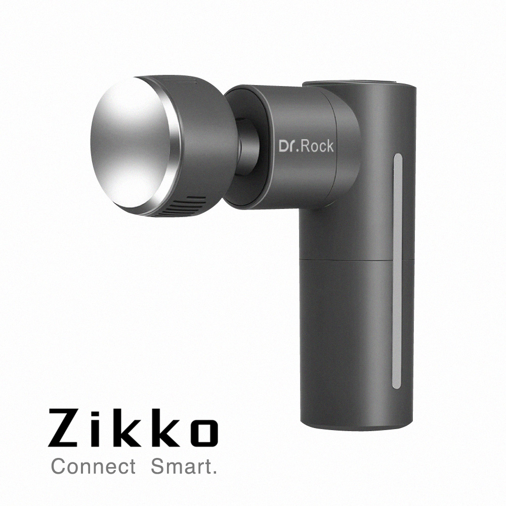 Zikko Dr.Rock USB充電便攜式冷熱深層按摩槍HXR-B025_灰
