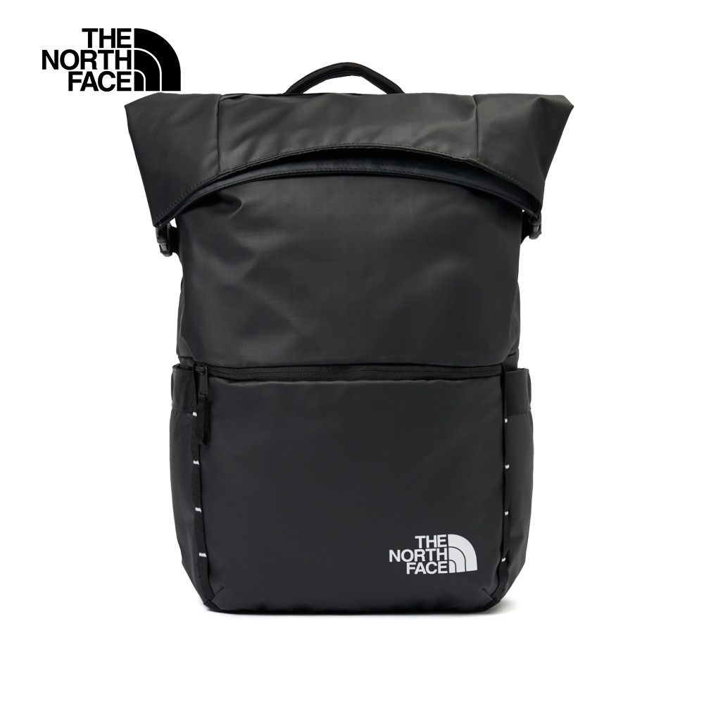 The North Face北面男女款黑色防潑水耐用大容量休閒後揹包｜81DO53R