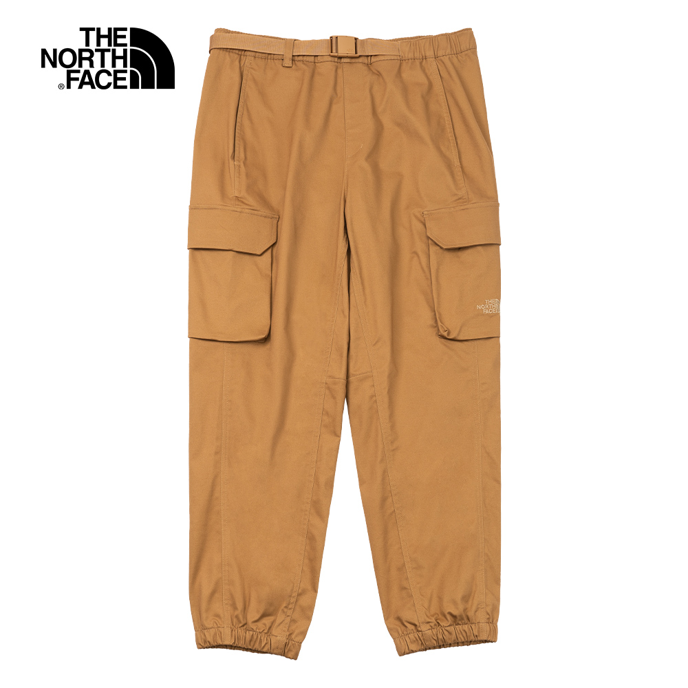 The North Face北面男款棕色多口袋設計寬鬆工裝長褲｜83OH173