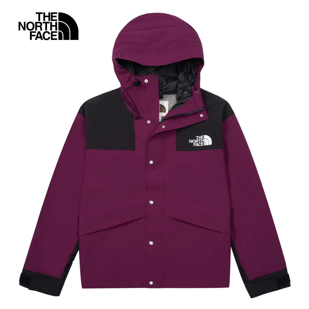 【經典ICON】The North Face北面男款紫色防水透氣衝鋒衣外套｜7UR9KK9