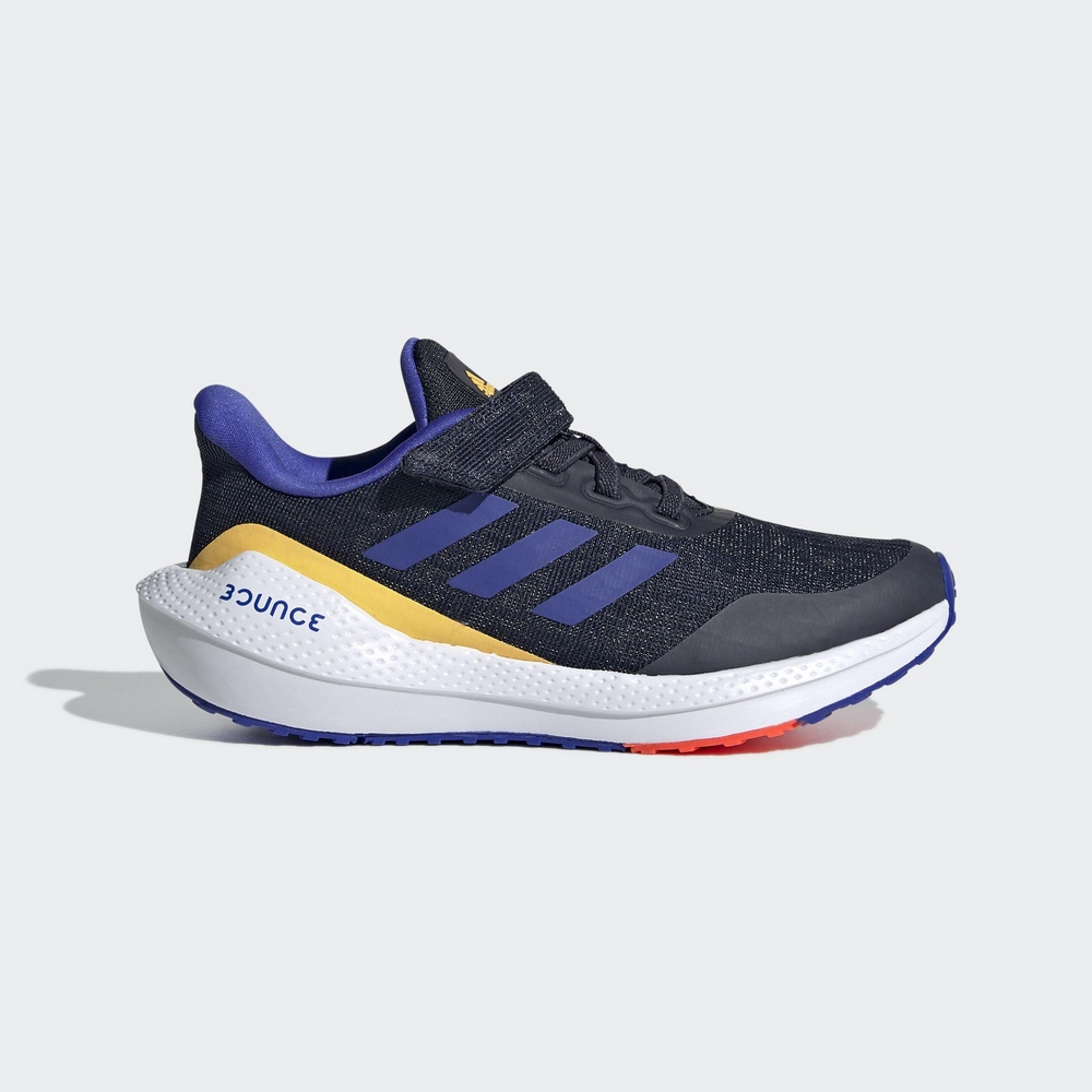 【Adidas】EQ21 RUN EL K 中大童慢跑鞋-GV9938