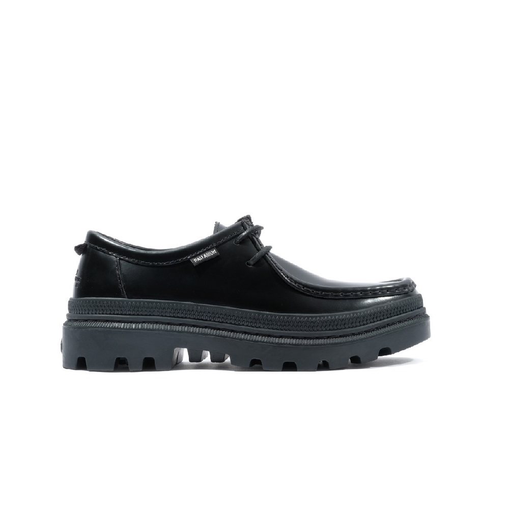 【Palladium】PALLATROOPER LOAFER~BLACK 休閒鞋 男鞋 女鞋 黑色-74369008