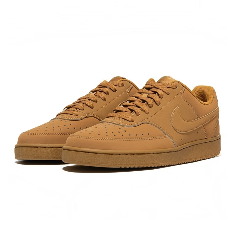 【NIKE】NIKE COURT VISION LO 男鞋 休閒鞋 棕色-CD5463200