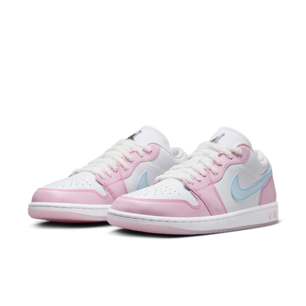 【NIKE】WMNS AIR JORDAN 1 LOW SE 女鞋 籃球鞋 粉色-HM3706141
