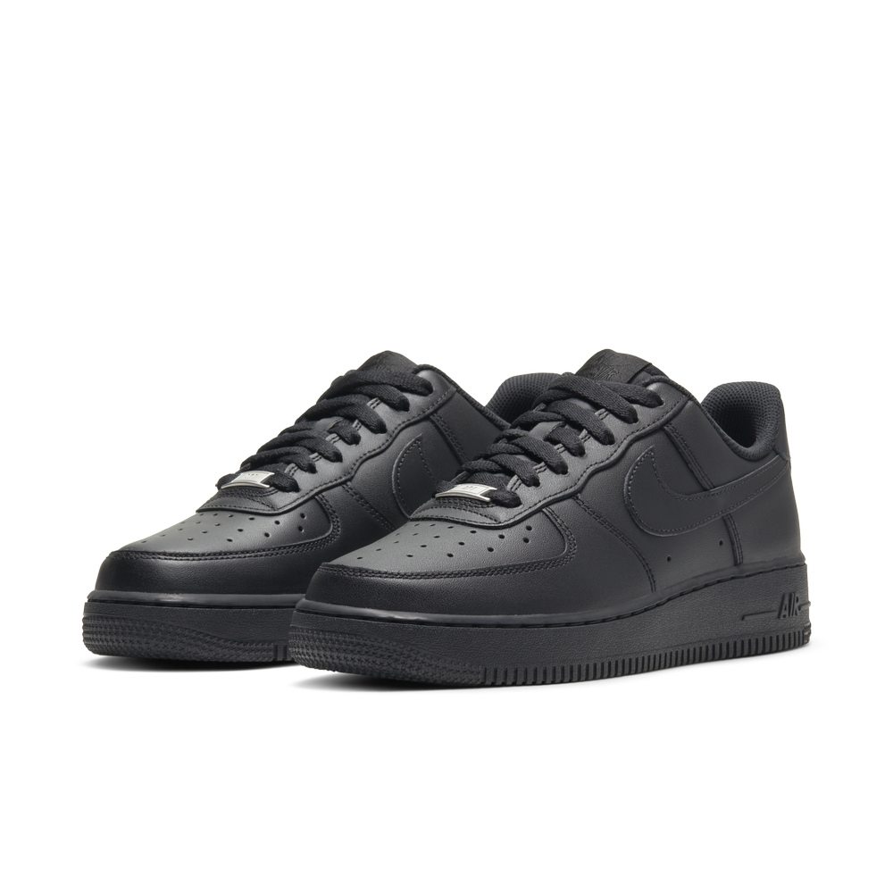 【NIKE】WMNS AIR FORCE 1 07 女鞋 休閒鞋 全黑-DD8959001