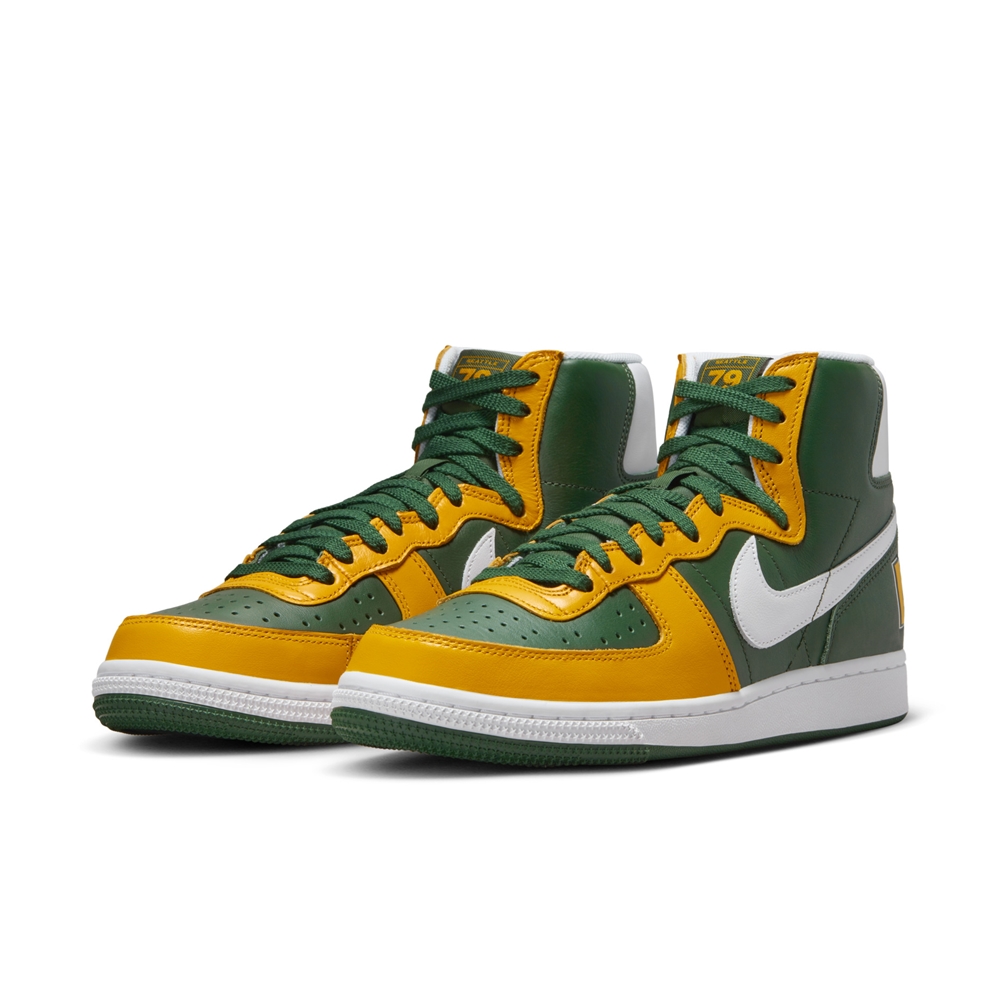 【NIKE】TERMINATOR HIGH 男鞋 休閒鞋 綠黃-FN4442300