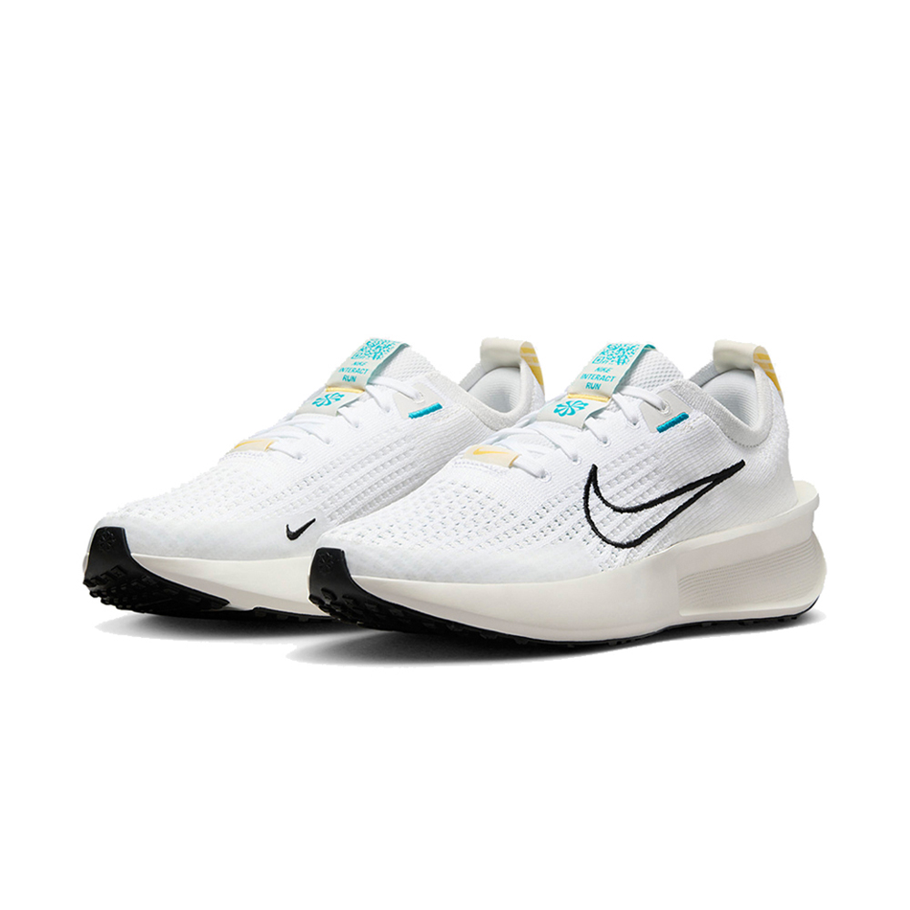 【NIKE】W NIKE INTERACT RUN 女鞋 跑步鞋 白色-FD2292101