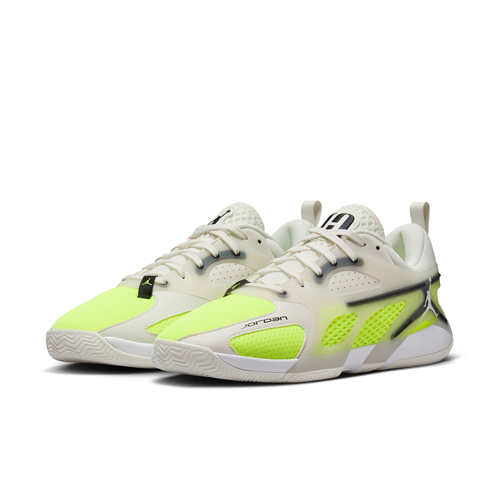 【NIKE】JORDAN HEIR PF 男鞋 籃球鞋 白黃色-FQ3859107