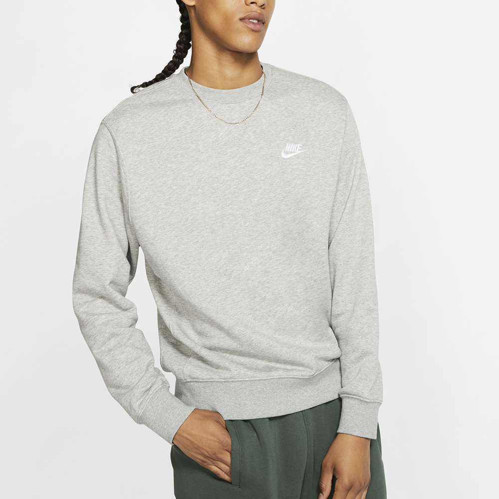 【NIKE】AS M NSW CLUB CRW FT 男 長袖上衣-BV2667063