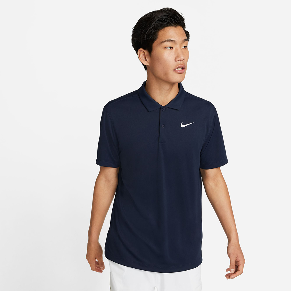 【NIKE】AS M NKCT DF POLO SOLID 短袖POLO 男 藍色-DH0858451