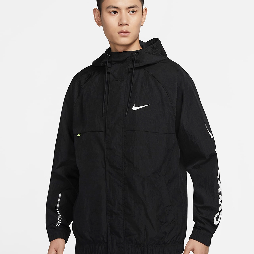 NIKE 男AS M NSW HE WR JKT HD + 尼龍防風外套- AR2210012 - FindPrice