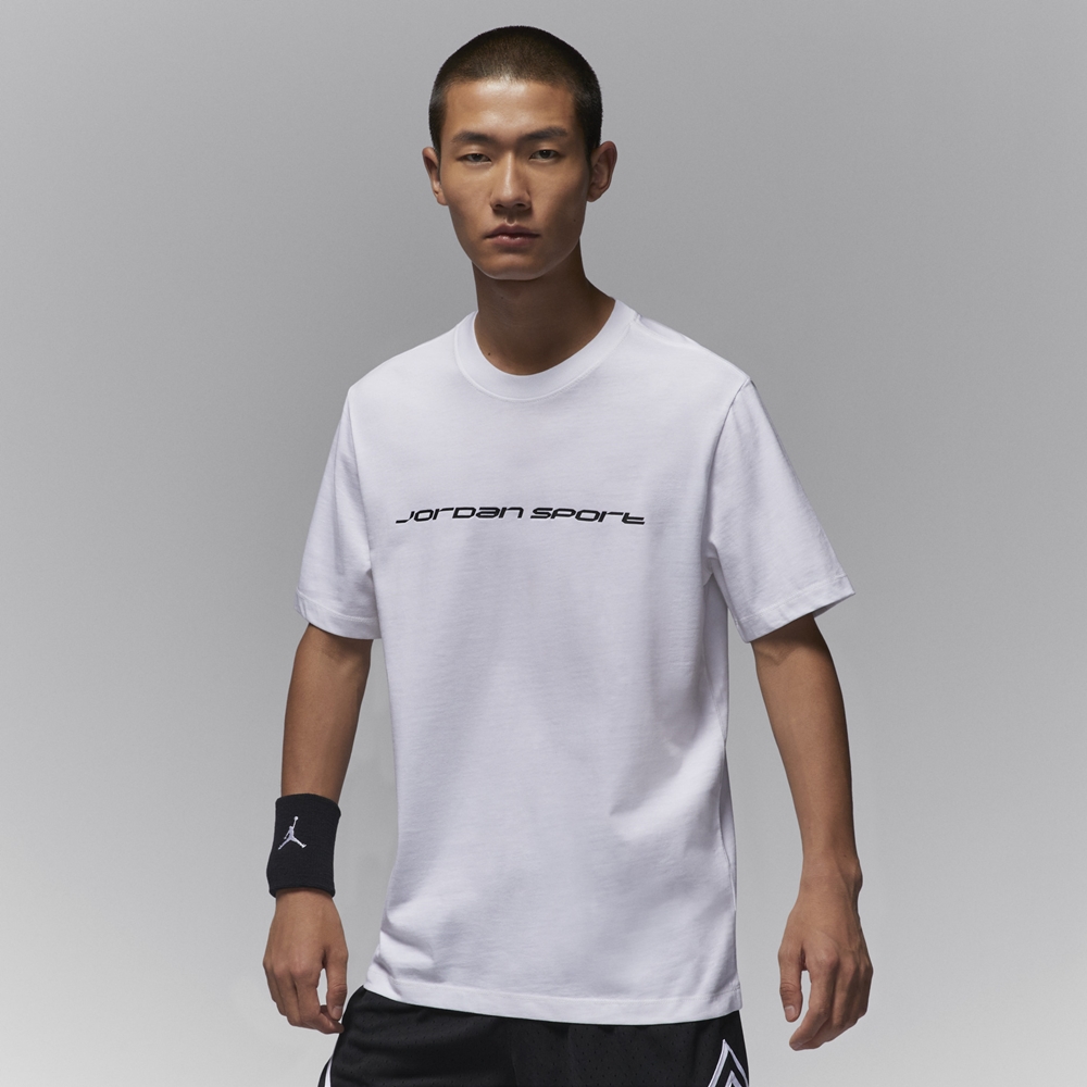 【NIKE】AS M J JD SPRT BRND DF SS CREW 男 短袖上衣 白色-FZ1932100