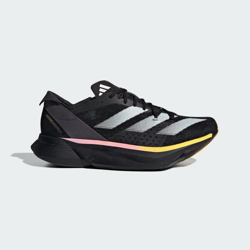【ADIDAS】ADIZERO ADIOS PRO 3 M 跑步鞋 男鞋 女鞋 黑色-IG6439