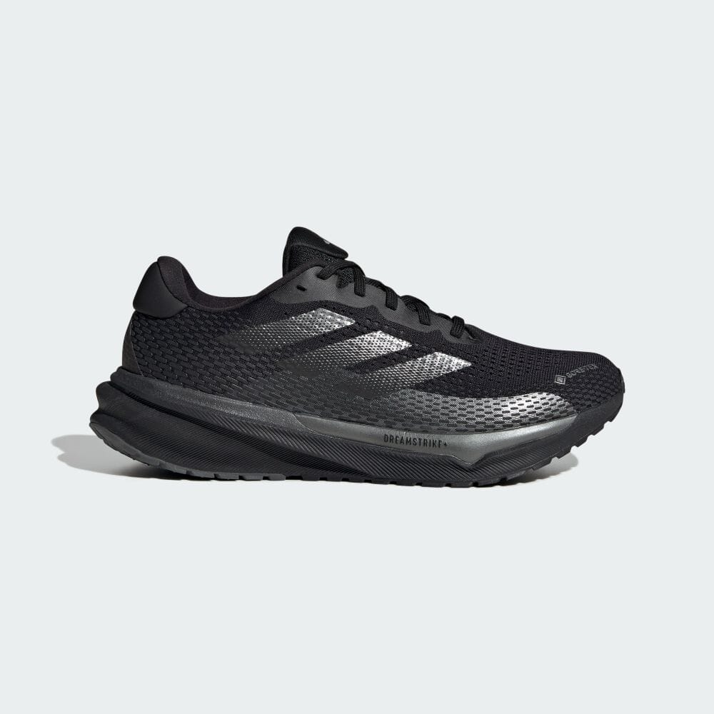 【ADIDAS】SUPERNOVA M GTX 跑步鞋 男鞋 黑銀色-ID6306