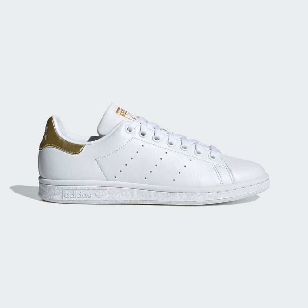 【ADIDAS】STAN SMITH W 休閒鞋 女鞋 白金-G58184