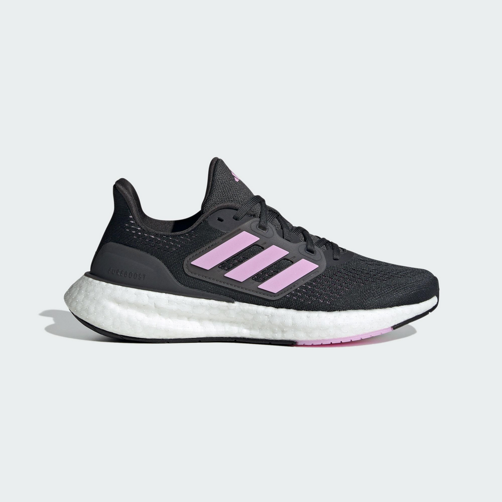 【ADIDAS】PUREBOOST 23 W 跑步鞋 女鞋 黑色-IF2386