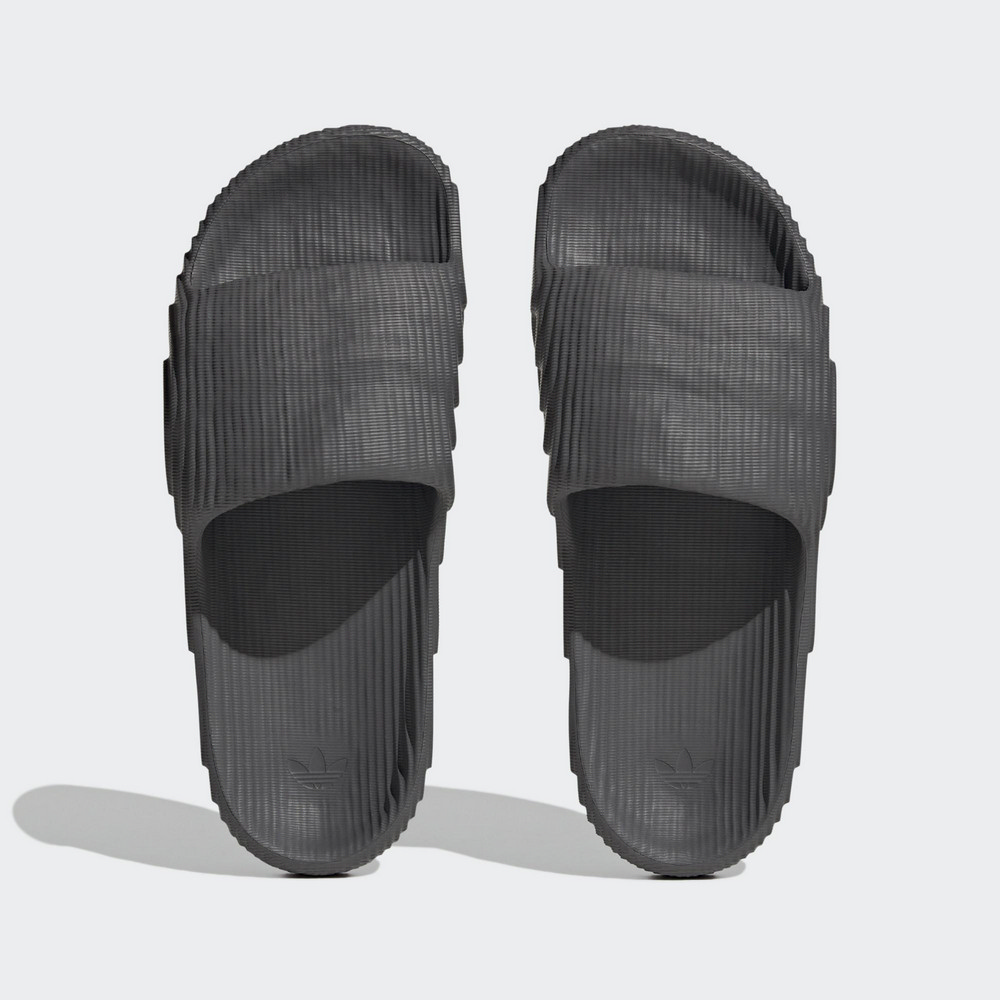 【ADIDAS】ADILETTE 22 Slipper 男鞋 女鞋 深灰色 運動拖鞋-HP6522