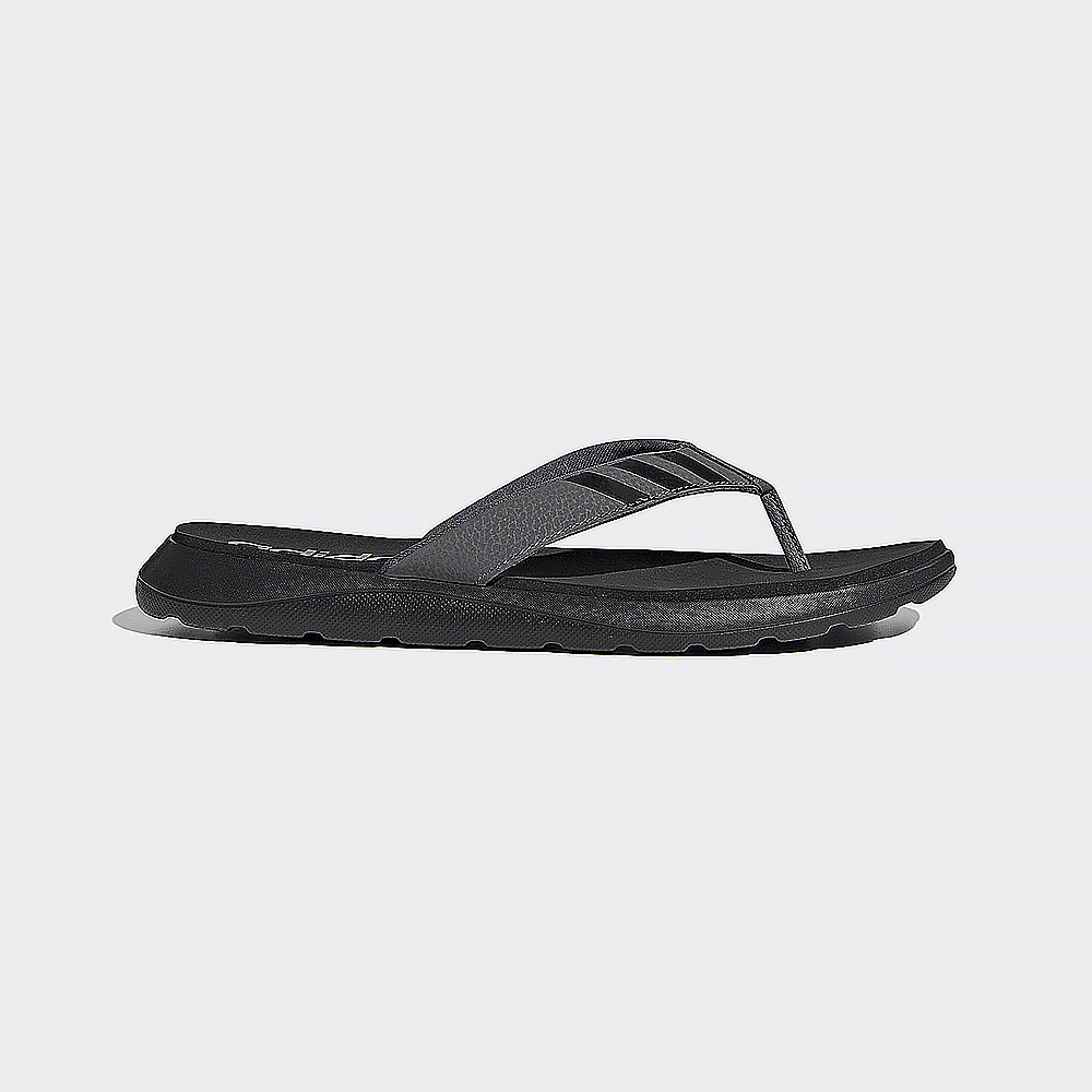 【ADIDAS】COMFORT FLIP FLOP Slipper 男鞋 運動拖鞋 夾腳拖 黑色-FY8654