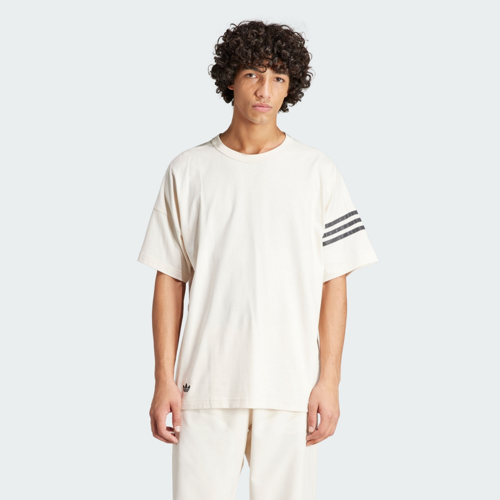 【ADIDAS】NEUCLASSIC TEE 短袖上衣 男 白色-IV5354