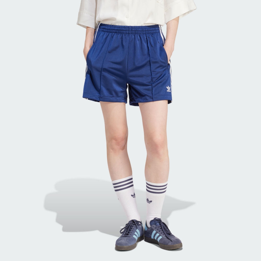 【ADIDAS】FIREBIRD SHORT 短褲 女 藍色-IP2958
