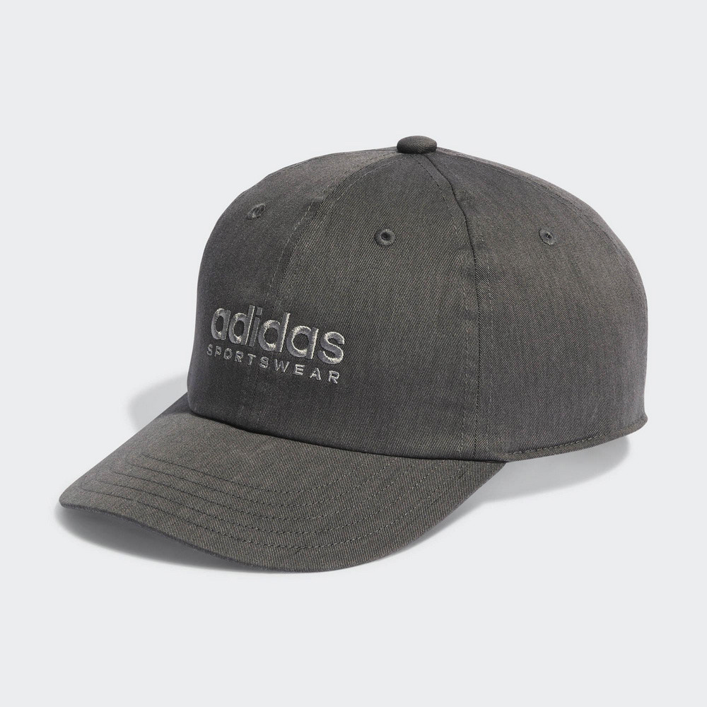 【ADIDAS】LOW DAD CAP 休閒帽 運動帽 棒球帽 遮陽帽 男帽 女帽 灰黑-IC9701