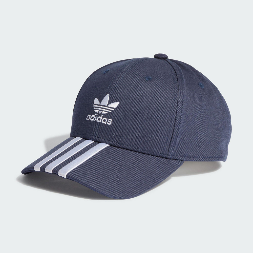 【ADIDAS】CAP 休閒帽 棒球帽 運動帽 遮陽帽 男帽 女帽 藍色-IL4850