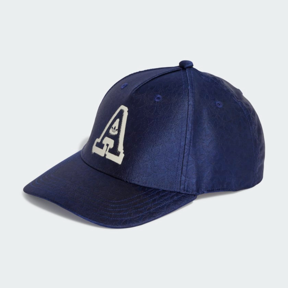 【ADIDAS】CAP TREFOIL AOP 休閒帽 女帽 藍-IC2094