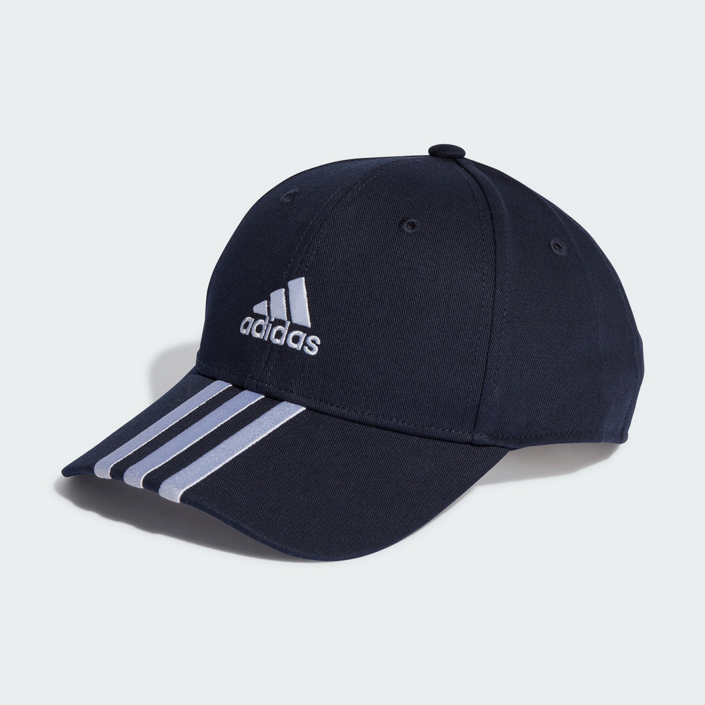 【ADIDAS】BBALL 3S CAP CT 休閒帽 男帽 女帽 藍色-II3510