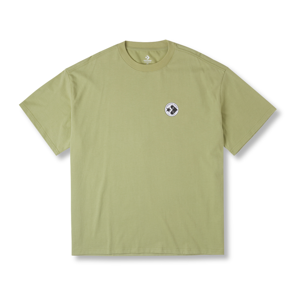 【CONVERSE】SKATEBOARD TEE 短袖上衣 男 綠色-10026165-A02