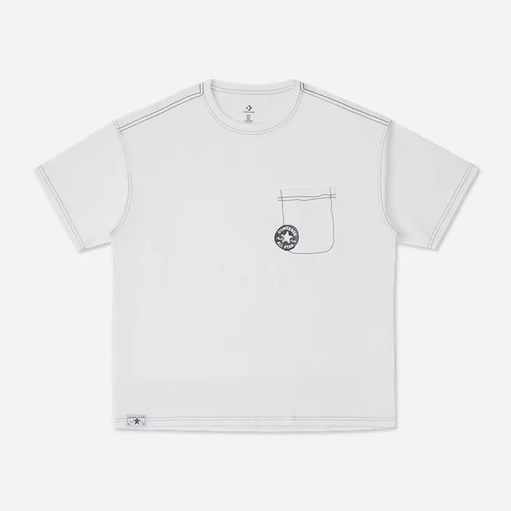 【CONVERSE】SKETCH PACK TEE 短袖上衣 男 白色 10027256-A04
