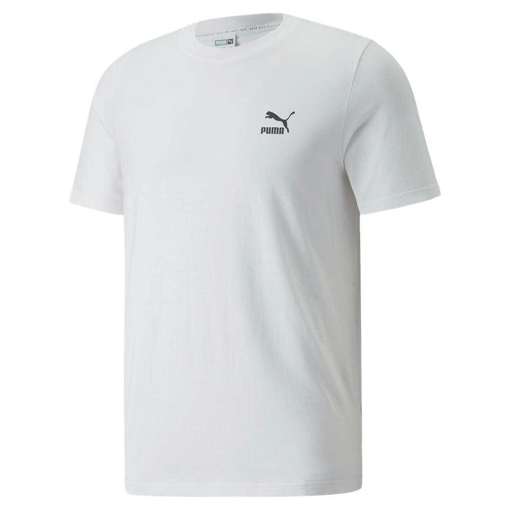 【PUMA】流行系列Classics小Logo短袖T恤 短袖上衣 男 白色-53558702
