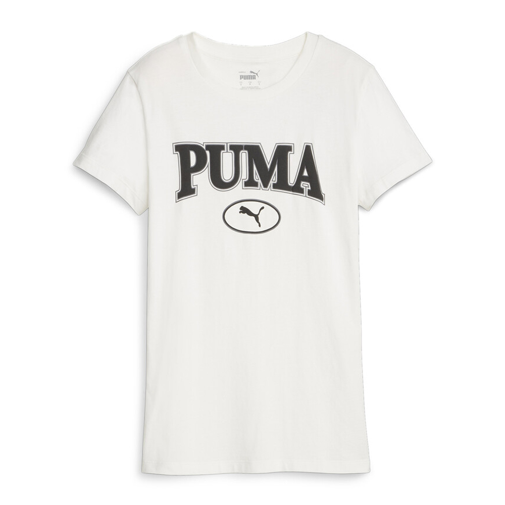 【PUMA】基本系列Puma Squad圖樣短袖T恤 短袖上衣 女-67661165