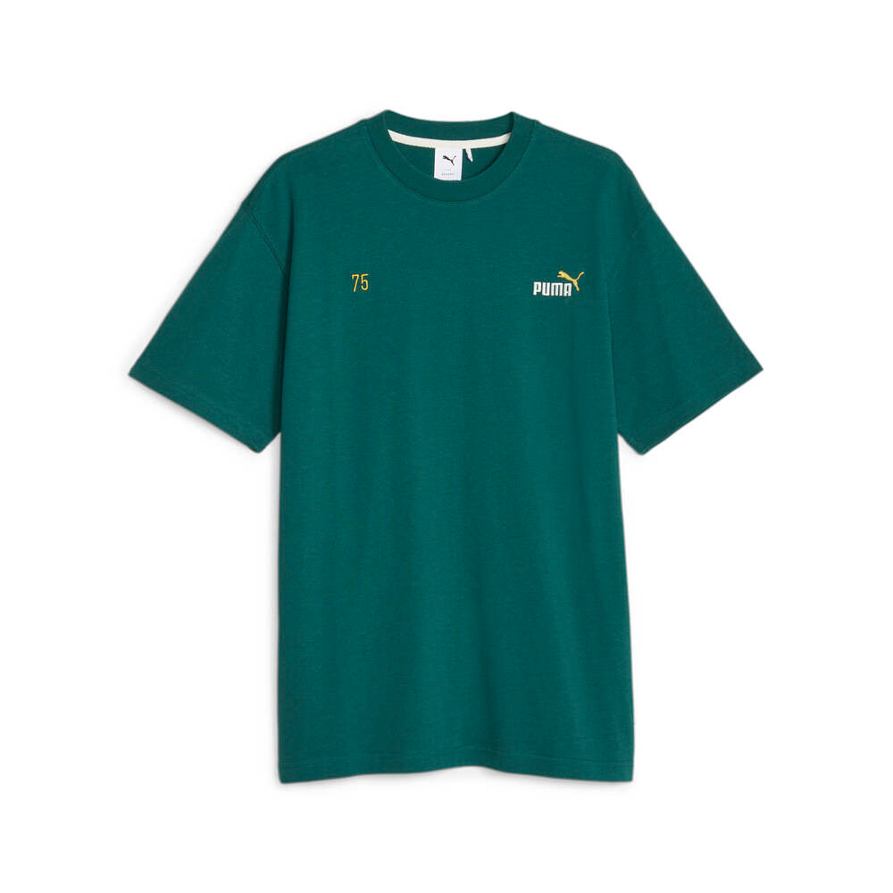 【PUMA】流行系列75周年 男 短袖T恤 綠-62173943