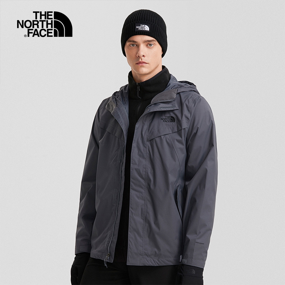 【The North Face】男 防水透氣寬鬆連帽三合一外套-NF0A81QUF9L